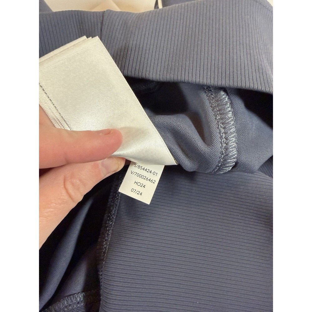 Athleta Venice Track Stripe Wide Leg Pants 3X Blue NWT SculptTek Cropped Plus - Picture 13 of 16